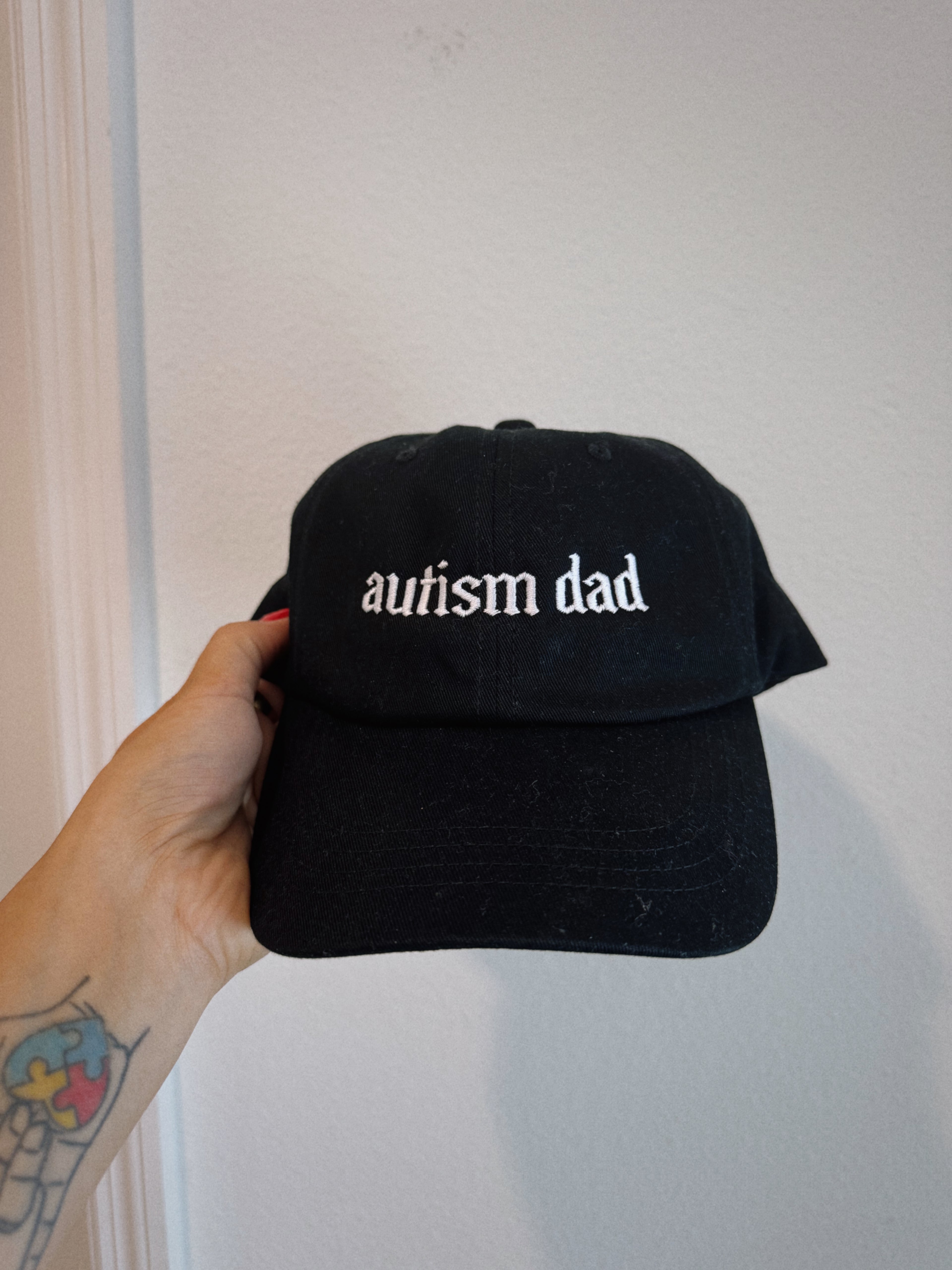 “Autism Dad” Embroidered Hat