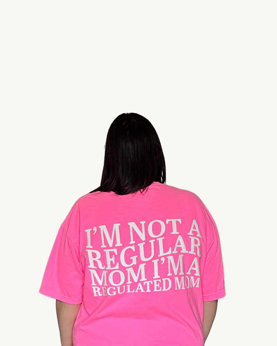 Regulated Mom Puff Print T-Shirt